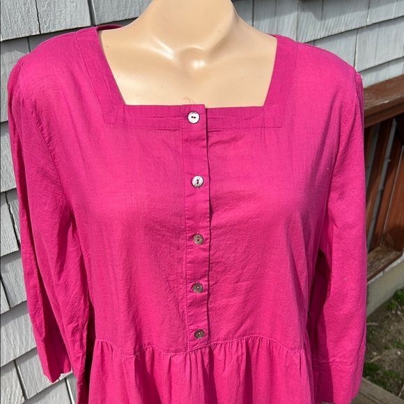 Gudrun Sjoden Fuchsia Long Sleeve Dress - Picture 3 of 7
